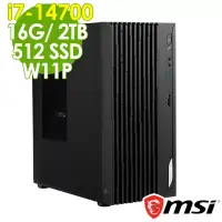 在飛比找博客來優惠-MSI PRO DP180 i7-14700/16G/2TB