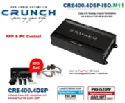 Crunch CRE400.4DSP-ISO.M11 DSP Amplifier Compatible With Nissan Cube Z12 2008 -