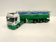 WSI truck models, Scania R Highline 4X2 BULKTRAILER 3 Axle, COPPENS DIERVOEDING