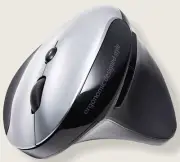 SANWA 2.4G Wireless Ergonomic Mouse, Rechargeable Vertical Mice, Silent Noiseles