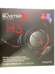 Creative Sound BlasterX H3 PRO-GAMING Headset PC.MAC.ANDROID.iOS.PS4.XBOX ONE