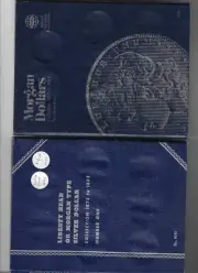 Whitman Morgan/Liberty Head Silver Dollar Coin Folder #1 1878-1883