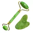 Jade Crystal Face Roller & Gua Sha Set – Facial Massage Tools