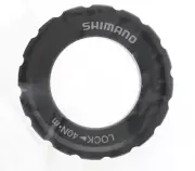 Shimano XTR Center Lock Disc Rotor Lockring Ti-Gray For 15/20mm Axle as SM-HB20