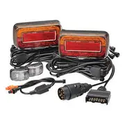 Narva 12V Boat Trailer Lamp Plug & Play Kit Submersible MDL37
