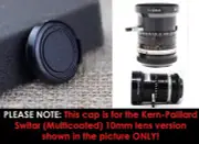 Front Cap for Kern Paillard Switar Multicoated H16 RX 1.6 10mm C-Mount Lens cine