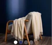 100% Organic Baby Alpaca Throw