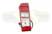 Aftermarket Isuzu Dmax Left Rear Tail Lamp Tinted Red 14-20 with LED Light Bar (for: Isuzu)
