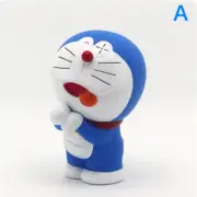 8cm Kawaii Pvc Anime Doraemon Action Figure Model Toys Cute Collection A