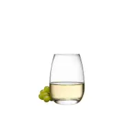 4pc Luigi Bormioli Masterpiece 460ml Stemless WIne Glasses Set