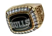 Michael Jordan Chicago Bulls 1992 Championship Ring Display Box
