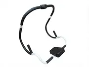 Ab Crunch Abdominal Exercise Roller with Computer - Sturdy Steel Frame with Memory Foam Padding Upper and Lower Ab Workout Machine