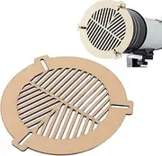 Telescope Focusing Mask, Acrylic Focusing Mask Plate, Supports 80 to 110mm Objective Lens, for Astrophotography, Refractors, Telescope Accessories
