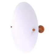 Allied Brass Shadwell Collection Frameless Round Tilt Mirror with Beveled Edge