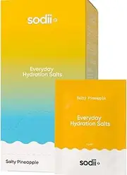 Sodii Everyday Hydration Salts, Salty Pineapple, 30 Pack