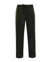 Lanvin Logo Patch Drawstring Pants S,XL,L,M Black