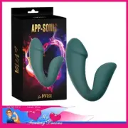 Super Soft Wearable App Remote G Spot Clitoris Dual USB u Shaped 10 Speed Sextoy