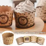 250x Cupcake Wrapper Liners Muffin Tulip Case Dessert Paper Baking Cup Party
