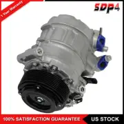 A/C Compressor with Clutch for BMW F10 528i 2011 L6 3.0L V8 4.4L 7SBU17C Style (for: BMW)
