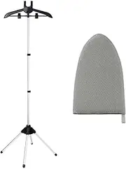 Ironing Stand Set,Steamer Ironing Gloves,Adjustable Standing Rack,Retractable Ironing Frame,Handheld Garment Hanger,for Home, Dry Cleaner,Steam Ironing