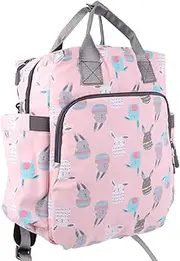 GLSTOY Mom's Large Capacity Diaper Backpack Portable Travel Nappy Bag Handbag Stroller Accessory Comfortable Practical for