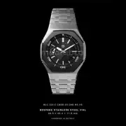 MLC Bespoke Black/SB/Metal Custom G-Shock GA2100 Mod Watch Casioak Gift