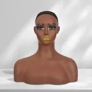 Realistic Female Mannequin Head Manikin Head Wig Holder Professional Wig Display