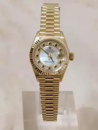 在飛比找Yahoo!奇摩拍賣優惠-鑫泰典精品 勞力士 ROLEX 79178 紅蟳 黃K金錶 