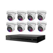 HILOOK BY HIKVISION 6MP IPC-T269H-MU/SL AcuSense 8CH NVR Security 8 Camera KIT
