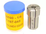 NEW TOOLMEX DA100 1/4" DOUBLE ANGLE COLLET .250" DA-100 3-167-043