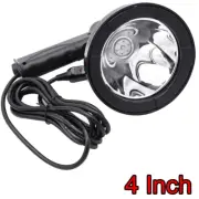 4" LED Light Spotlight Searchlight Portable Handheld Hunting Lamp Lighting 100W