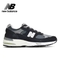 在飛比找momo購物網優惠-【NEW BALANCE】NB 英製復古運動鞋_女鞋_海軍藍