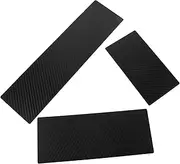 ADOCARN Hair Coloring Board Set 3pcs Styling Tools Highlighting Sectioning Boards Foiling Paddle Tinting Plate Hair Dye Kit Accessories