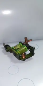 1 1/4 8/32 Tattoo Machine 8 Wrap Coils Set Up For Round Shader Copper Hardware