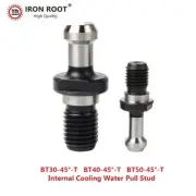 10P BT40 45 Degree M12 CNC Tool Pull Nail Bolt fixing Knob Milling Cutter Holder