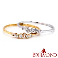 在飛比找momo購物網優惠-【BRILLMOND JEWELRY】18K金 10分 星河