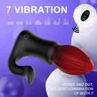 Thrusting Vibrator Stimulator Prostate Licking Plug G-Spot Wireless Sex Toy