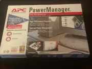 APC Pow6 White Under Monitor Power Manager Surge Protector New In Box