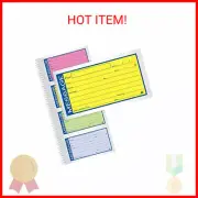 Adams® High Impact Phone Message Book, 2-Part Carbonless, 5-1/4" x 11", 200 Sets