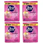 Zest Lush Orchid & Almond Oil Moisturizing Bar Soap 4.12 Oz Each 8 Bars Total