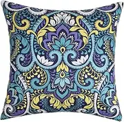 Zerodeko Waterproof Pillowcase Bed Pillow Cover Satin Pillowcase for Sofa Bed Pillow Cover Sets for Home Decor