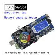 25W /35W 5A USB Power Battery Tester Digital Electronic Load Adjustable Resistor