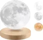 Levitating Moon Lamp Floating LED Moon Light 3D Printing Magnetic Night Light fo