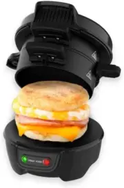 Drew & Cole Breakfast Electric Sandwich Maker - Grilled Sandwich Maker With Eas