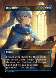 Intuition - High Quality Altered Art Custom Cards
