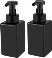 Foaming Soap Dispenser, 15oz Refillable Pump Bottle Plastic for Liquid Soap