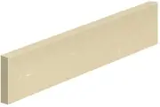 CAHABA CAVT0310 21 in Crema Limestone Engineered Marble Sidesplash