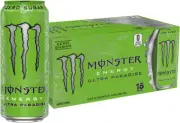 (15 Pack) Monster Ultra Paradise Energy Sports Drink, Zero Sugar, 16 Fl Oz