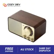 JY-66 Wooden Wireless BT5.0 Speaker Retro Classic Soundbox Super Bass