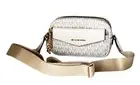 MICHAEL KORS MAISIE 2 IN 1 SMALL CAMERA CROSSBODY BAG MK LIGHT CREAM MULTI
